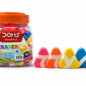 מחק משולש צבעוני 1/36 DOMS