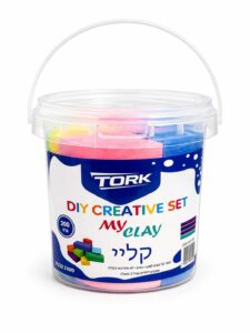 קליי בדלי מיקס צבעים
