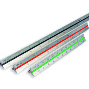 סרגלים קנ"מ אלומניום 30CM